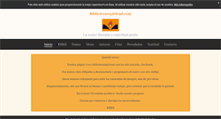Desktop Screenshot of bibliotecaespiritual.com